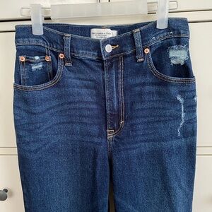 Abercrombie & Fitch 90s Straight Ultra High Rise
